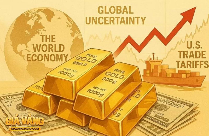 Biểu đồ giá vàng thế giới hôm nay - Fed, lạm phát và dữ liệu kinh tế