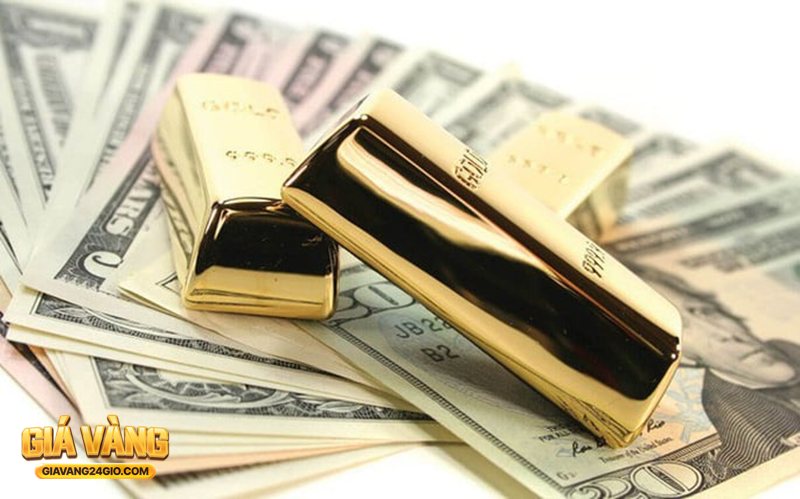 Biểu đồ giá vàng hôm nay - Giá vàng thế giới và đồng USD